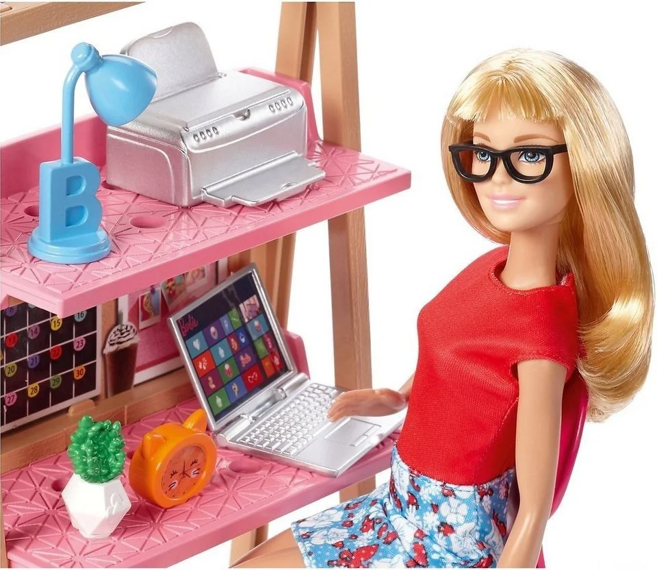 Barbie Office & Doll 2018