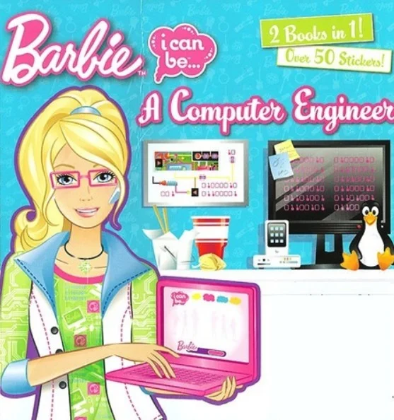 Barbie Computer Engineer Book